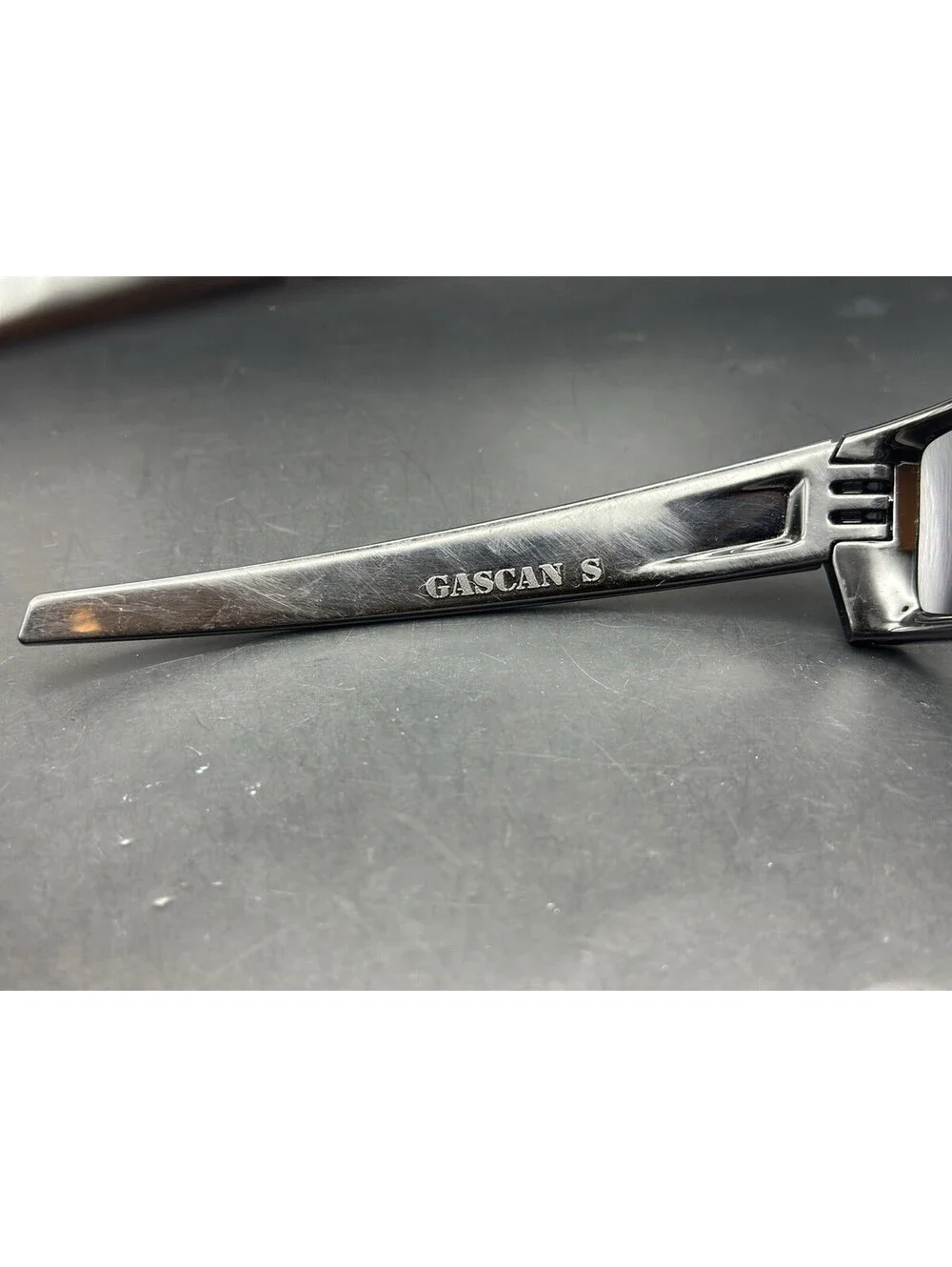 Oakley Gascan S Polished Black w/Black Iridium Lenses